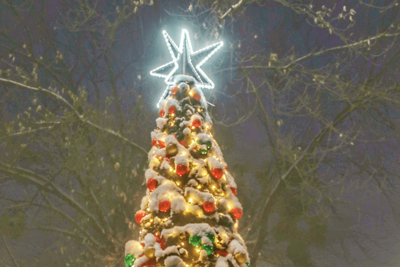 Świąteczne ozdoby w Piekarach Śląskich