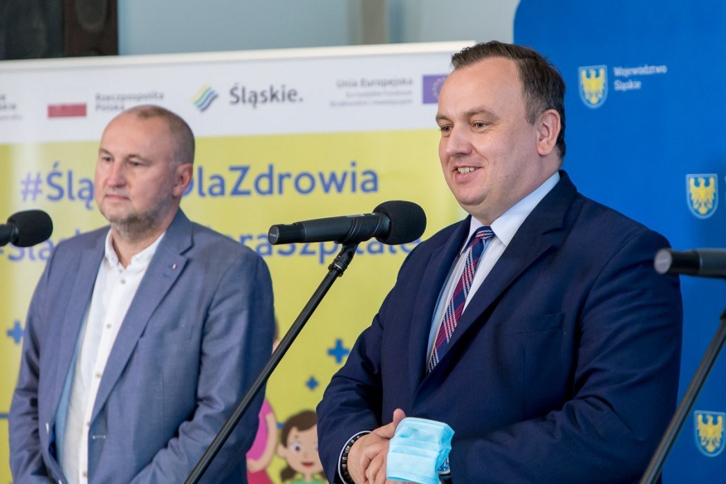 Konferencja prasowa zapowiadająca Miasteczko Zdrowia