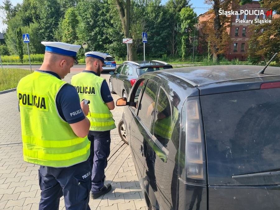 Akcja "Prędkość" na drogach Piekar Śląskich