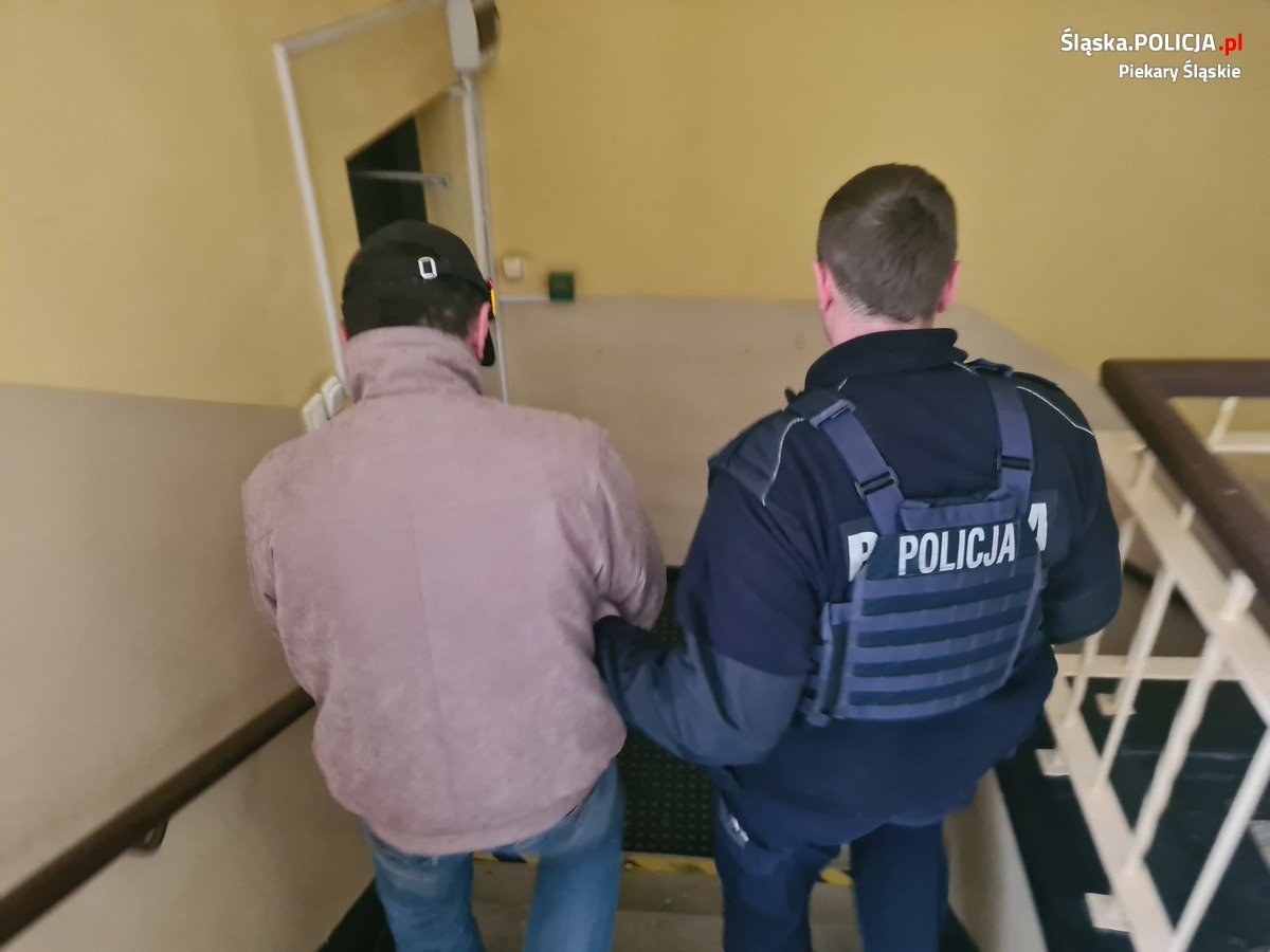 Areszt dla 54 latka w Piekarach