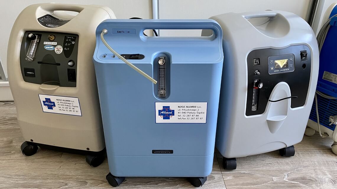 Domowy koncentrator tlenu pomoże chorym na COVID 19 i ozdrowieńcom