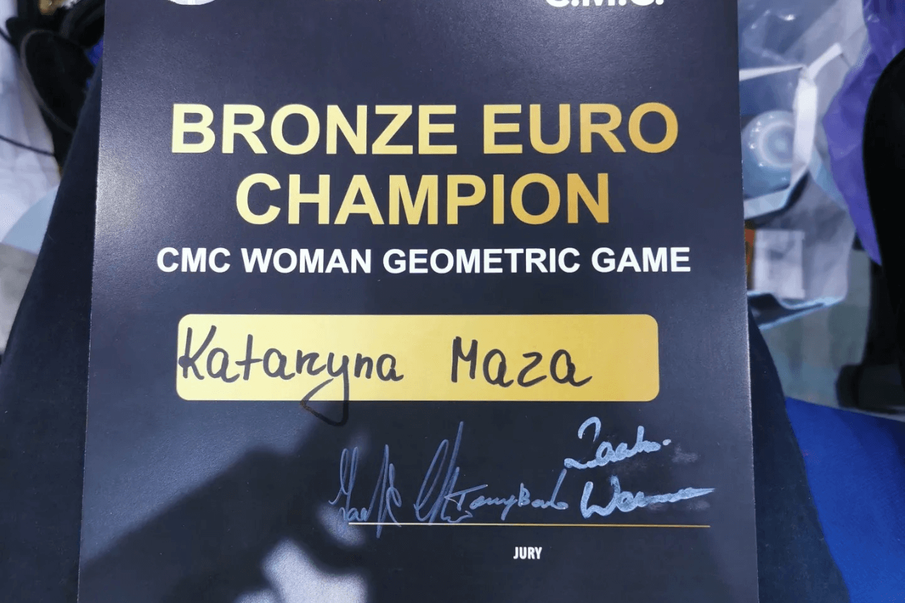 Katarzyna Maza na Mistrzostwach Europy CMC