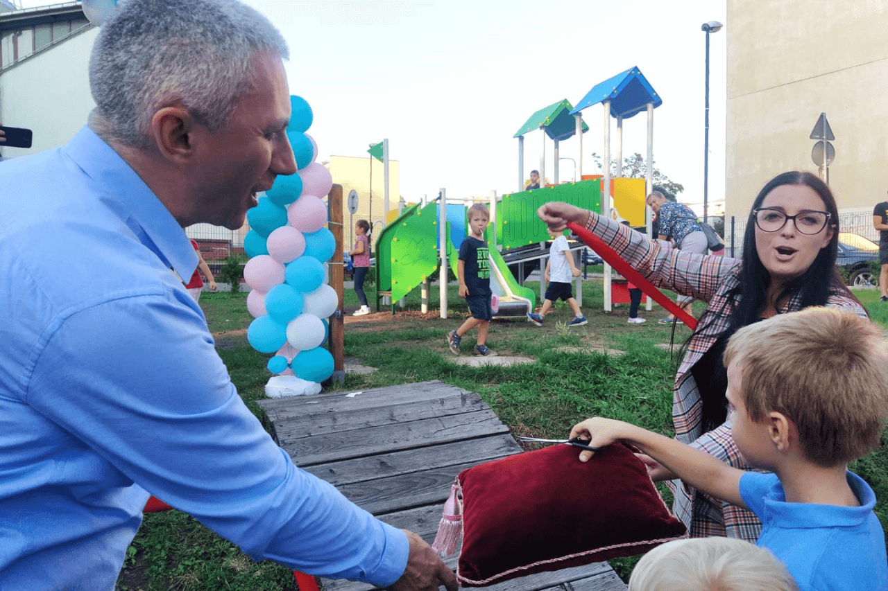 Nowy plac zabaw w Piekarach Śląskich