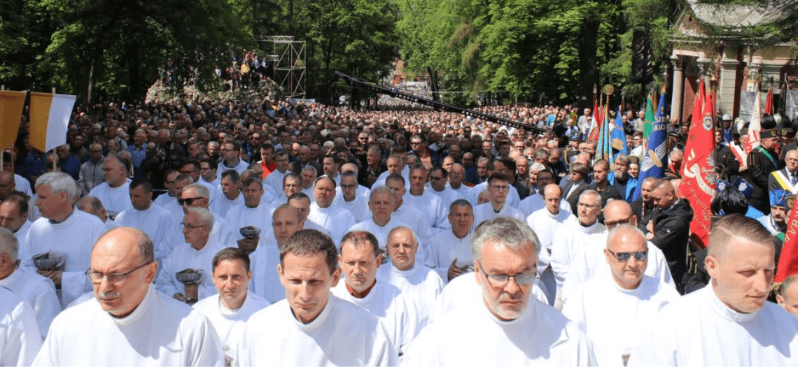 Pielgrzymka Mężczyzn i Młodzieńców do Matki Bożej Piekarskiej 2022