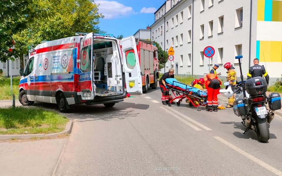 Potrącenie na Maczka