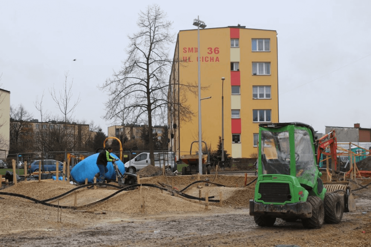 Pumptrack i miasteczko rowerowe w Piekarach