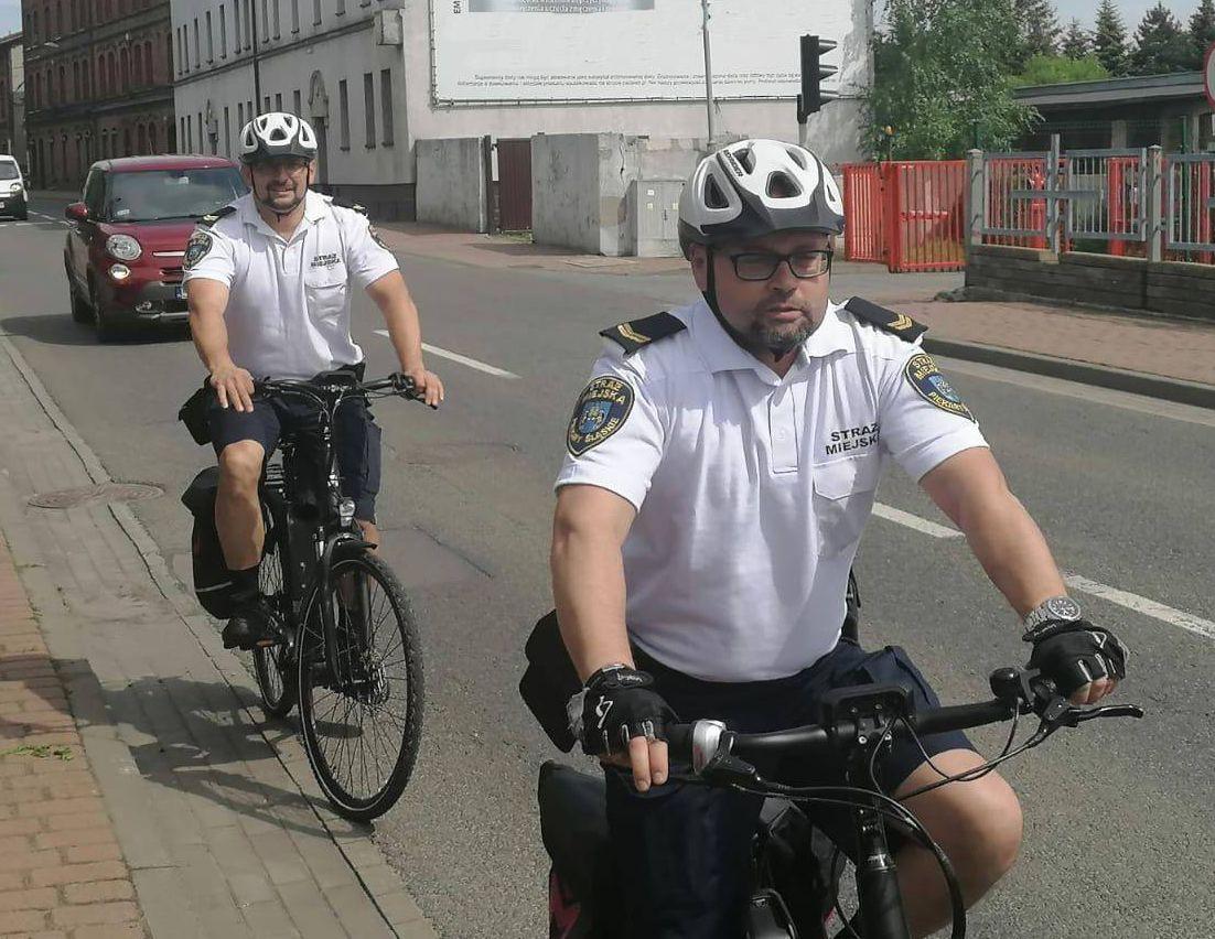 Straż Miejska na rowerach 2