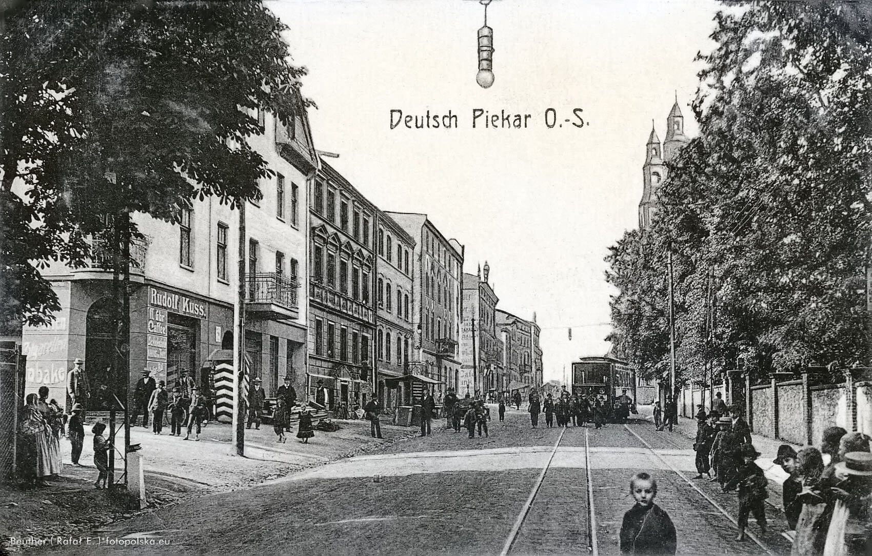 Tramwaje w Piekarach Slaskich rok 1907