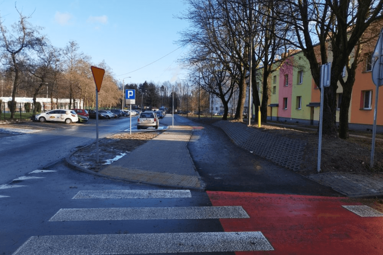 Wyremontowana ulica Olimpijska w Piekarach Śląskich