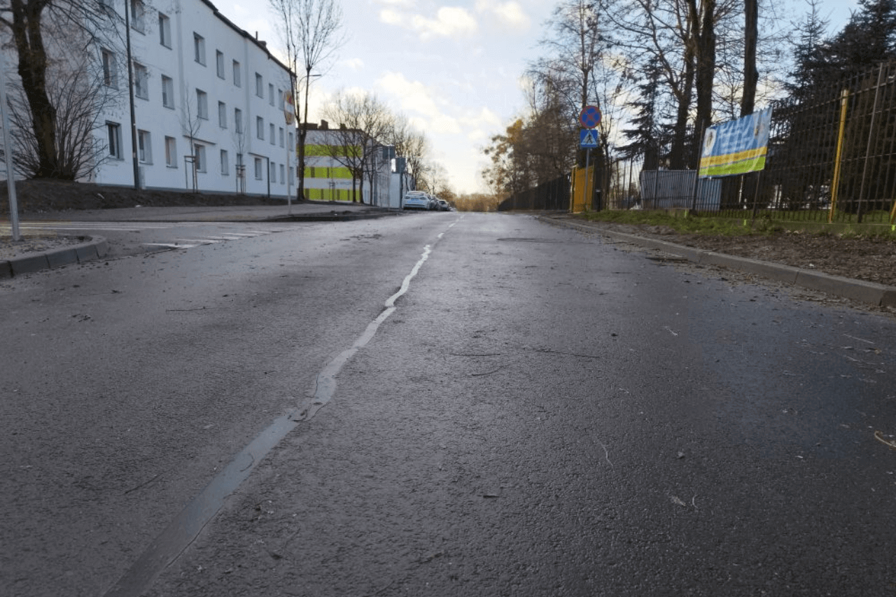 Wyremontowana ulica Olimpijska w Piekarach Śląskich