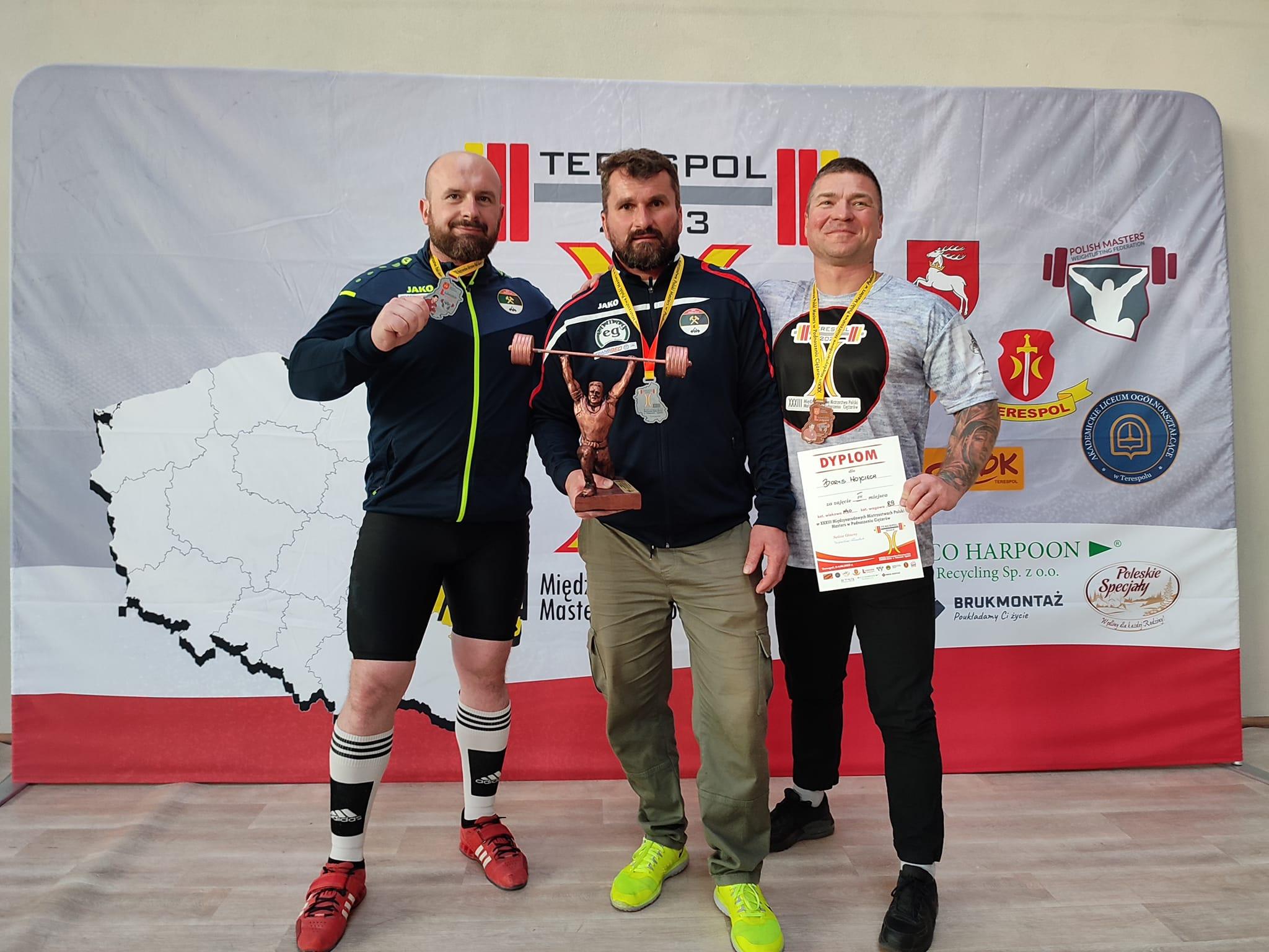 Zawodnicy GKS Transbed Andaluzja z medalami