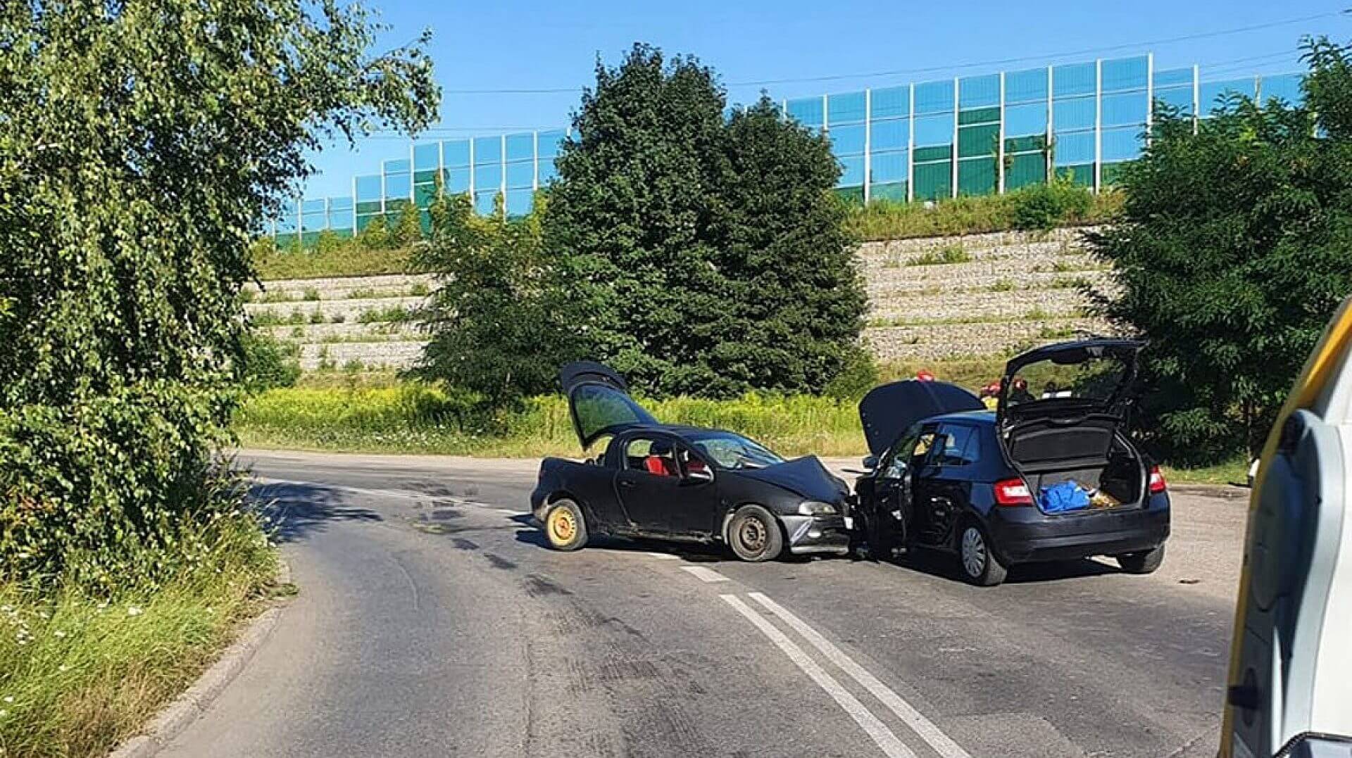 Wypadek na ul czolgistow Wypadek na ul czolgistow