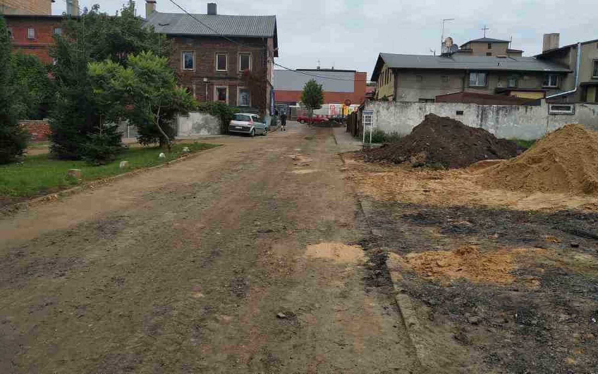 Trwają prace na Powstańców Warszawskich Trwają prace na Powstańców Warszawskich