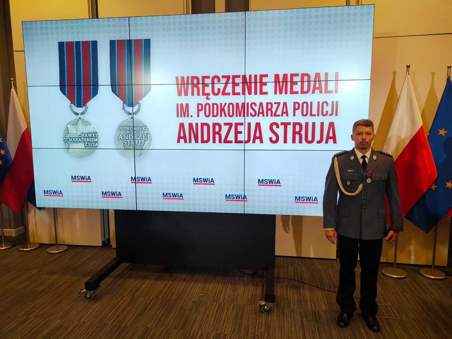 Medal dla policjanta Medal dla policjanta