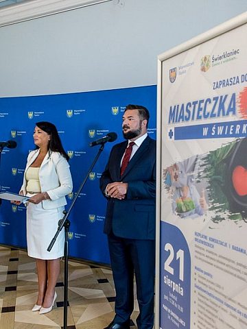 Konferencja prasowa zapowiadająca Miasteczko Zdrowia Konferencja prasowa zapowiadająca Miasteczko Zdrowia
