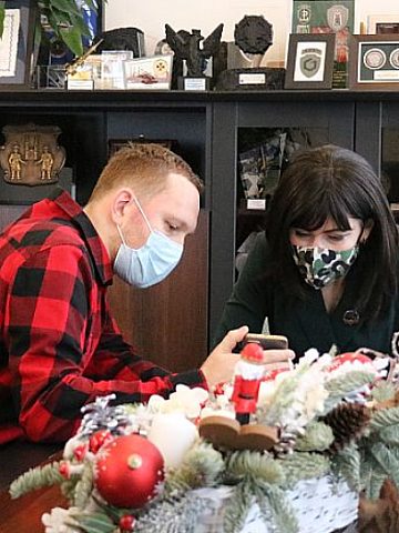 Piekary Śląskie. Nietypowa wizyta w Urzędzie Miasta Piekary Śląskie. Nietypowa wizyta w Urzędzie Miasta