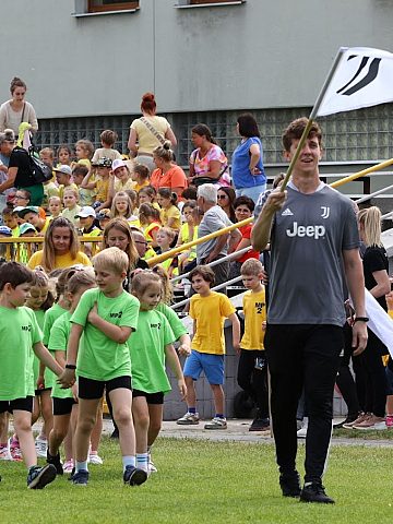 Przedszkolaki na zawodach w Piekarach Przedszkolaki na zawodach w Piekarach