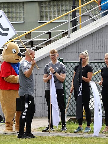 Przedszkolaki na zawodach w Piekarach 2023 Przedszkolaki na zawodach w Piekarach 2023