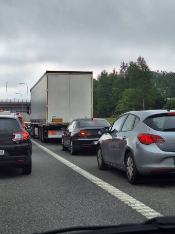 Korki obwodnica Piekar Śląskich Korki obwodnica Piekar Śląskich