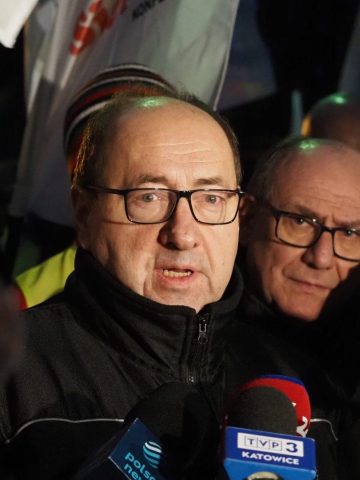 Górnicy zablokowali transporty węgla dla sektora energetycznego Górnicy zablokowali transporty węgla dla sektora energetycznego