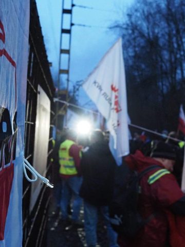 Górnicy zablokowali transporty węgla dla sektora energetycznego Górnicy zablokowali transporty węgla dla sektora energetycznego