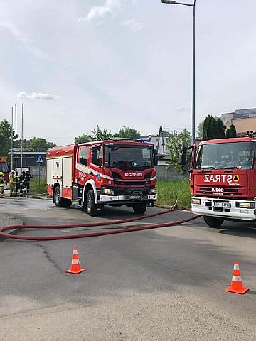 Pożar domu w Piekarach Śląskich 6 Pożar domu w Piekarach Śląskich 6