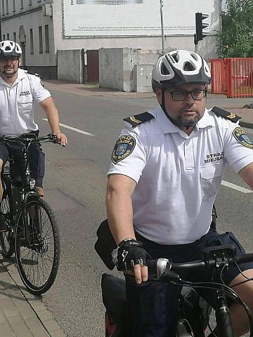 Straż Miejska na rowerach 2 Straż Miejska na rowerach 2