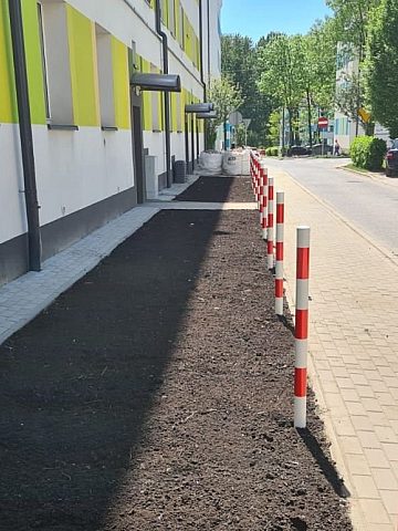 Osiedle wieczorka i parkowanie Osiedle wieczorka i parkowanie