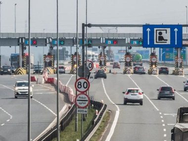 Bramki na autostradzie A4 Bramki na autostradzie A4