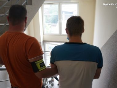 Zatrzymany w sprawie napadów na sklepy, Bytom Zatrzymany w sprawie napadów na sklepy, Bytom