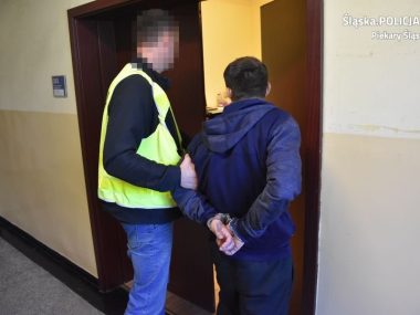 Zatrzymanie podejrzanego o rozbój, Piekary Śląskie Zatrzymanie podejrzanego o rozbój, Piekary Śląskie