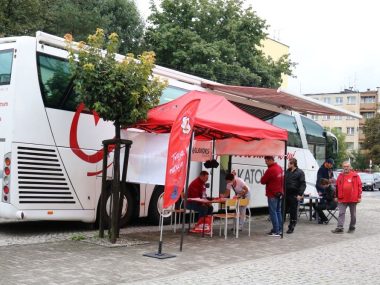 Akcja krwiodawstwa w Piekarach Śląskich Akcja krwiodawstwa w Piekarach Śląskich