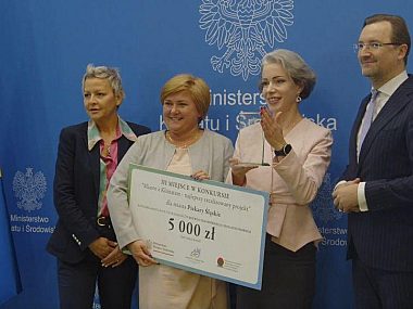 Nagroda za termomodernizację osiedla Wieczorka Nagroda za termomodernizację osiedla Wieczorka