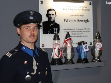 Obchody rocznicy śmierci post Wiktora Szwagla z Piekar Śląskich Obchody rocznicy śmierci post Wiktora Szwagla z Piekar Śląskich