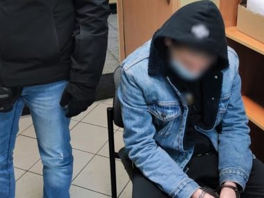 Zabójstwo 13-latki z Bytomia. Rozpoczął się proces Kacpra Ś. Kacper Ś. po zatrzymaniu