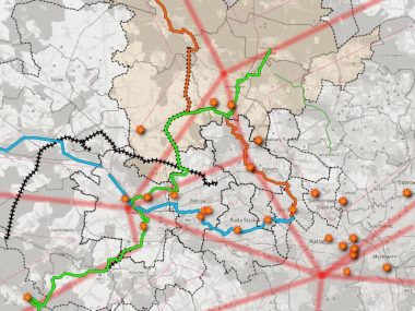 Inicjatywa 605 projekt nowej sieci tras rowerowych Inicjatywa 605 projekt nowej sieci tras rowerowych