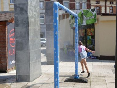 Kurtyna wodna w piekarach Kurtyna wodna w piekarach