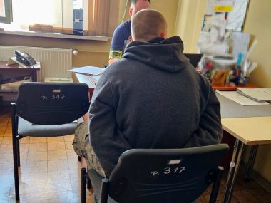 Pościg policyjny w Piekarach Pościg policyjny w Piekarach