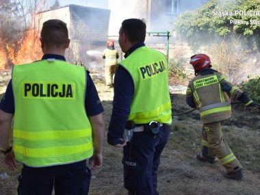 Pożar straż Pożar straż