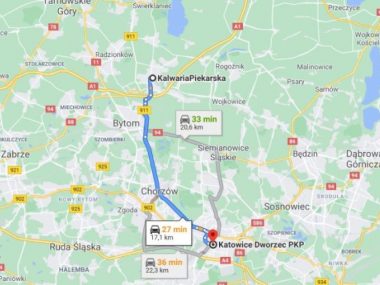 Trasa piekary katowice Trasa piekary katowice
