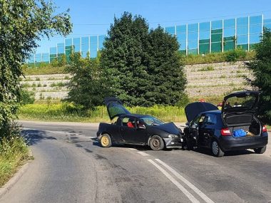 Wypadek na ul czolgistow Wypadek na ul czolgistow