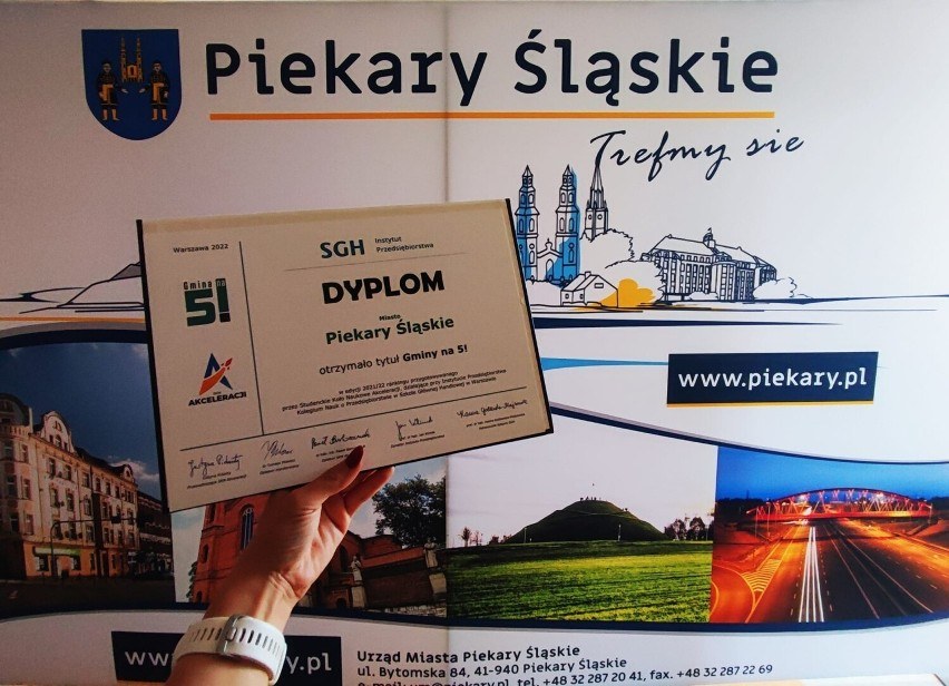 Dyplom dla Piekar