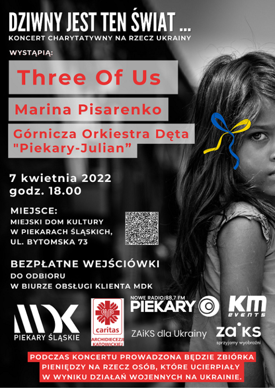 koncert dla Ukrainy w Piekarachg