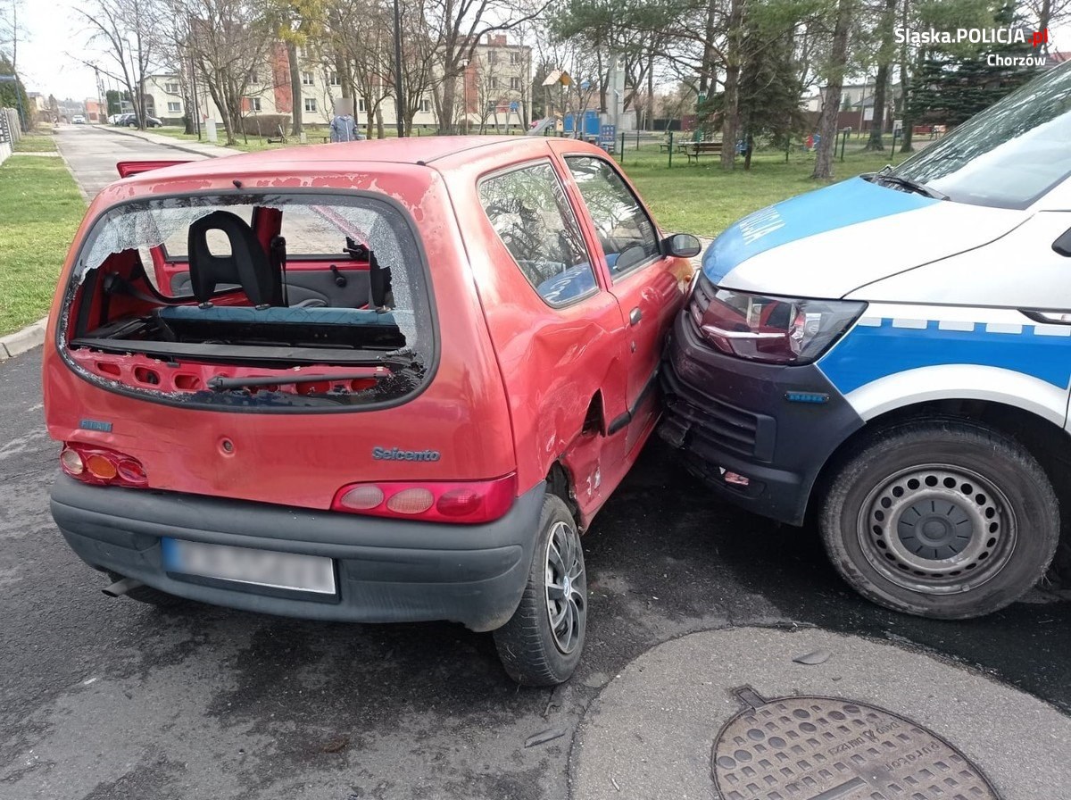 Policyjny pościg w chorzowie i piekarach