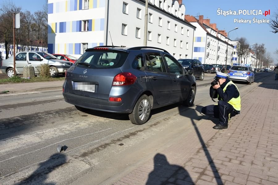 Potrącenie na pasach dzieci