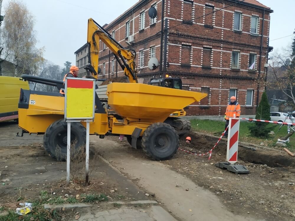 Remont ulicy Powstańców Warszawskich w Piekarach Śląskich