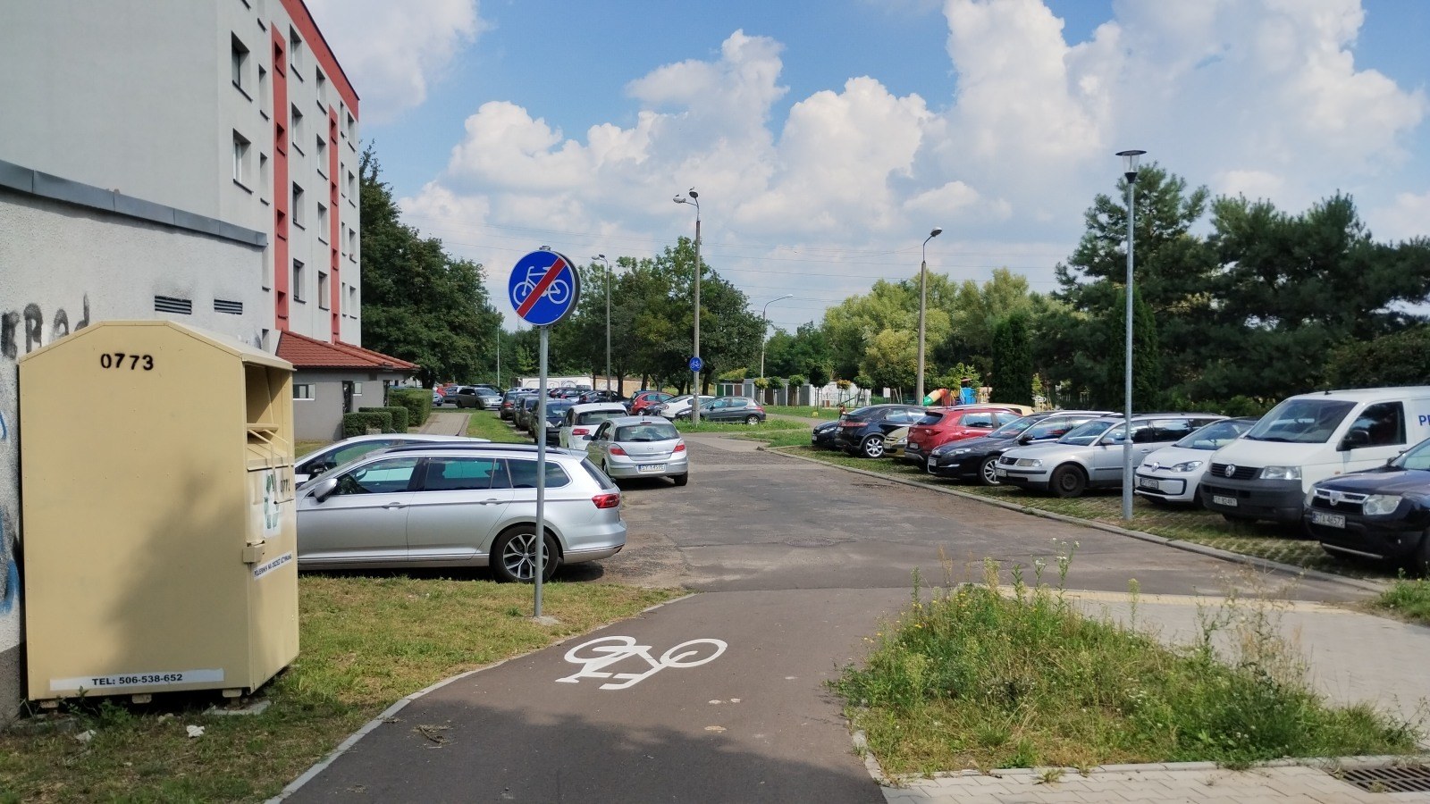 zwężenie Piekary velostrada