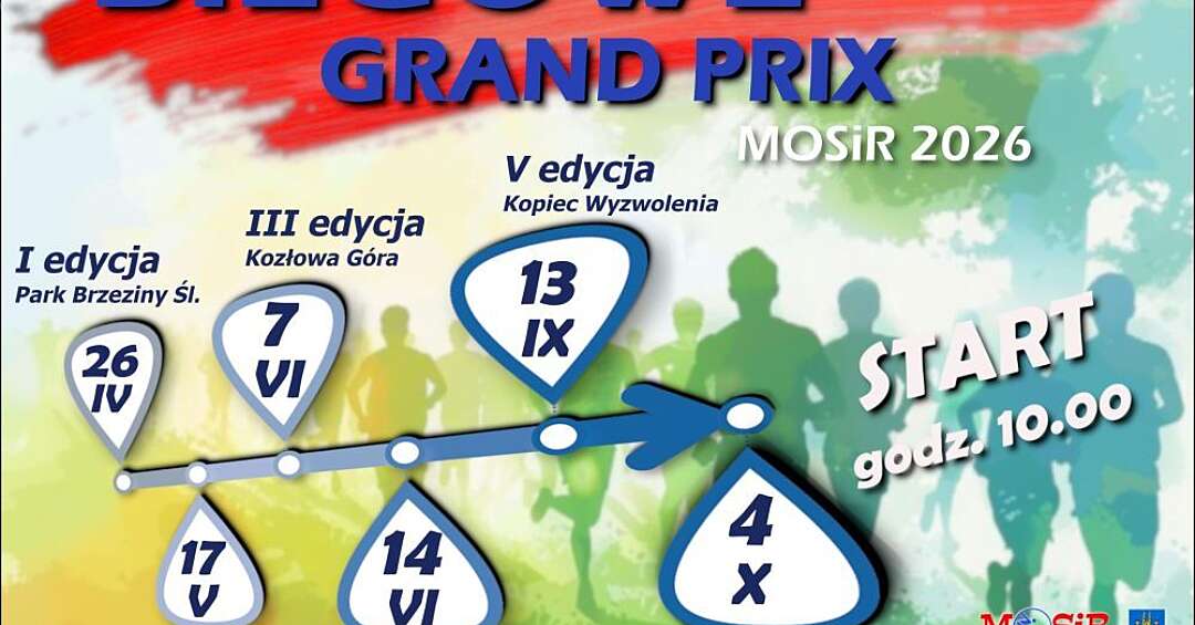 Biegowe Grand Prix Piekar Śląskich 2026. Sześć etapów i nowe dystanse dla dorosłych