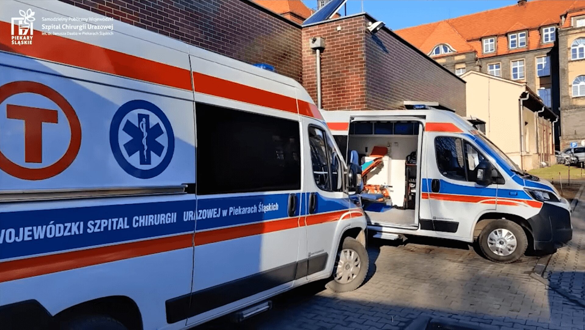 Piekary slaskie nowe karetki szpital urazowy Piekary slaskie nowe karetki szpital urazowy