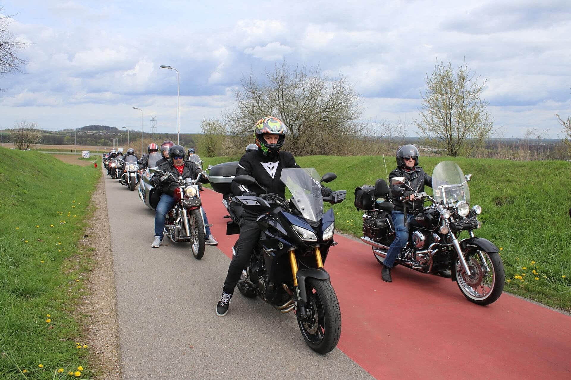 Piekary slaskie parada motocyklowa Piekary slaskie parada motocyklowa